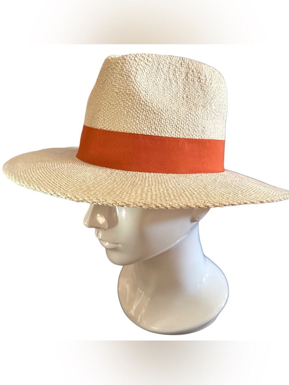 Emma + James Boutique “Panama Fedora” Style Hat in Parchment — OS (See Detail)